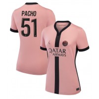 Echipament fotbal Paris Saint-Germain Willian Pacho #51 Tricou Treilea 2024-25 pentru femei maneca scurta